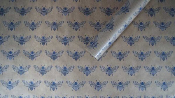 wrapping papers bee