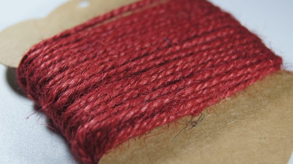 D10-1006 Red biodegradable twine 10m-1