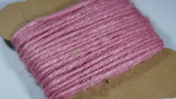 D10-1007 Pink biodegradable twine 10m-1