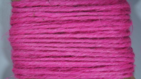 D10-1017 Hot Pink biodegradable twine 10m-3