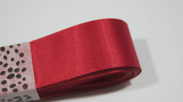 E10-1006 Red biodegradable ribbon 24mm 10m-1