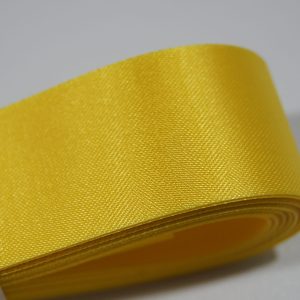 E10-1014 Lemon Yellow biodegradable ribbon 24mm 10m-1