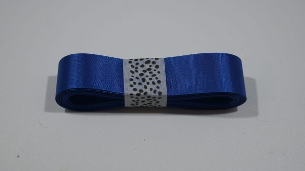 E10-1019 Electric Blue biodegradable ribbon 24mm 10m-2