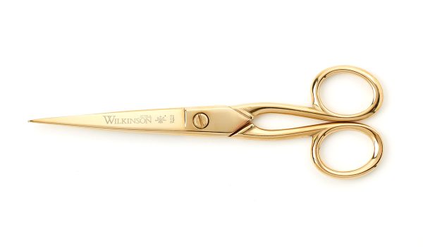 wilkinson 7 inch gold scissors