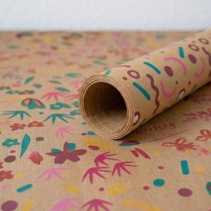 4m Party Popper Recyclable Gift Wrap
