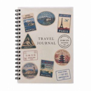 My Travel Journal with travel planning, itinerary and memory pages
